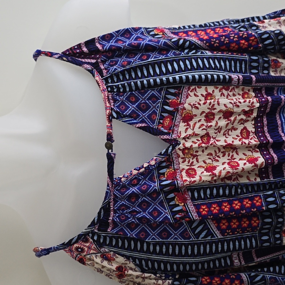 American Eagle Outfitters Patchwork Pattern Dress… - image 6